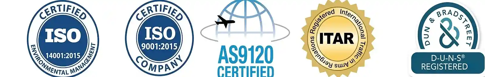 Industry certifications and quality credentials