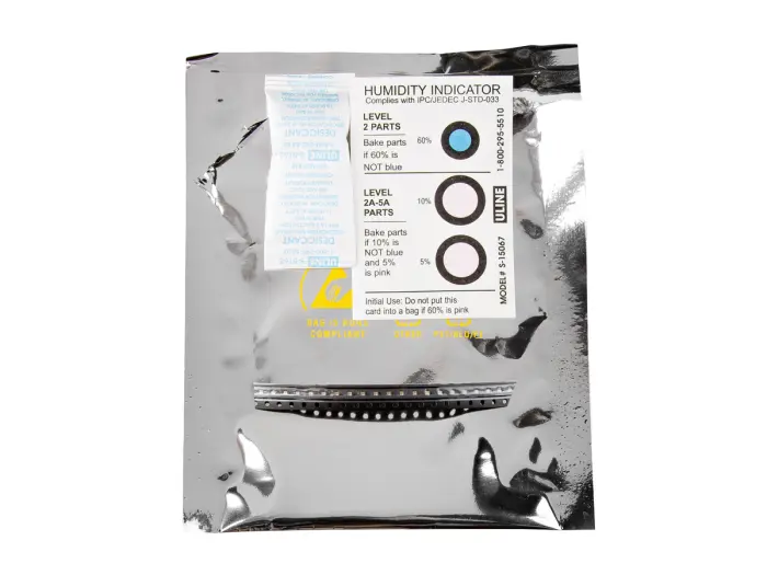 Obsolete electronic components stored in original sealed ESD packaging for long-term supply continuity